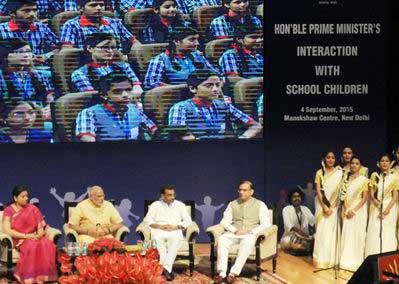 pm-modi's-interaction-with-students-on-teachers-day