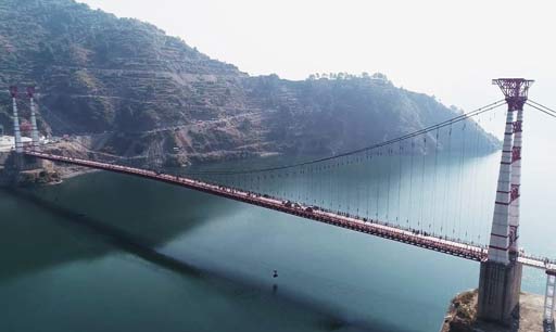 longest-suspension-bridge-tehri-India