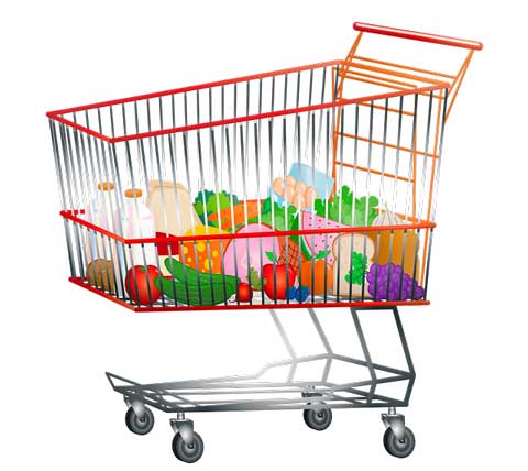shopping-cart-food