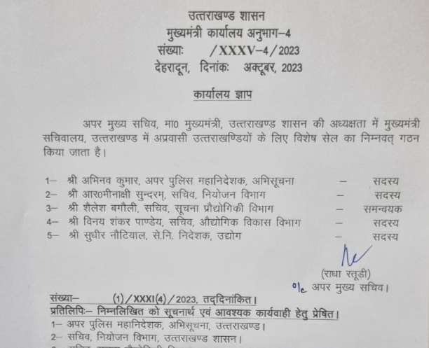 non-resident-uttarakhand-cell