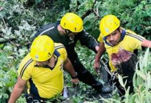 mussoorie-road-maggi-point-car-accident-sdrf-rescue