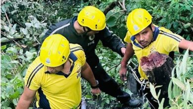 mussoorie-road-maggi-point-car-accident-sdrf-rescue