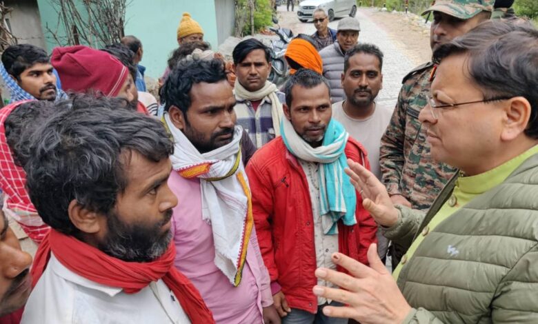 cm-dhami-uttarkashi-visit