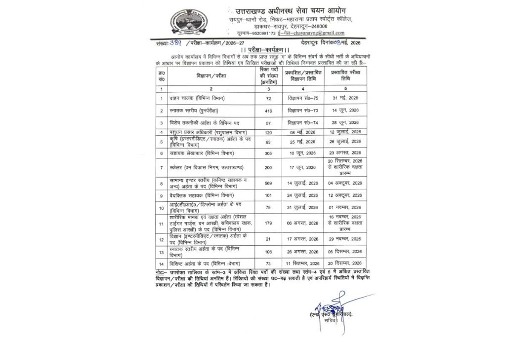 uksssc-2026-exam-calendar